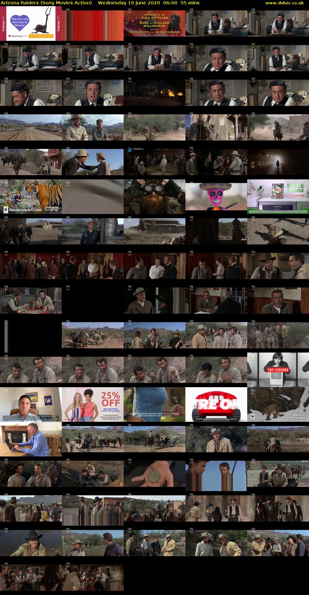 Arizona Raiders (Sony Movies Action) Wednesday 10 June 2020 06:00 - 06:55