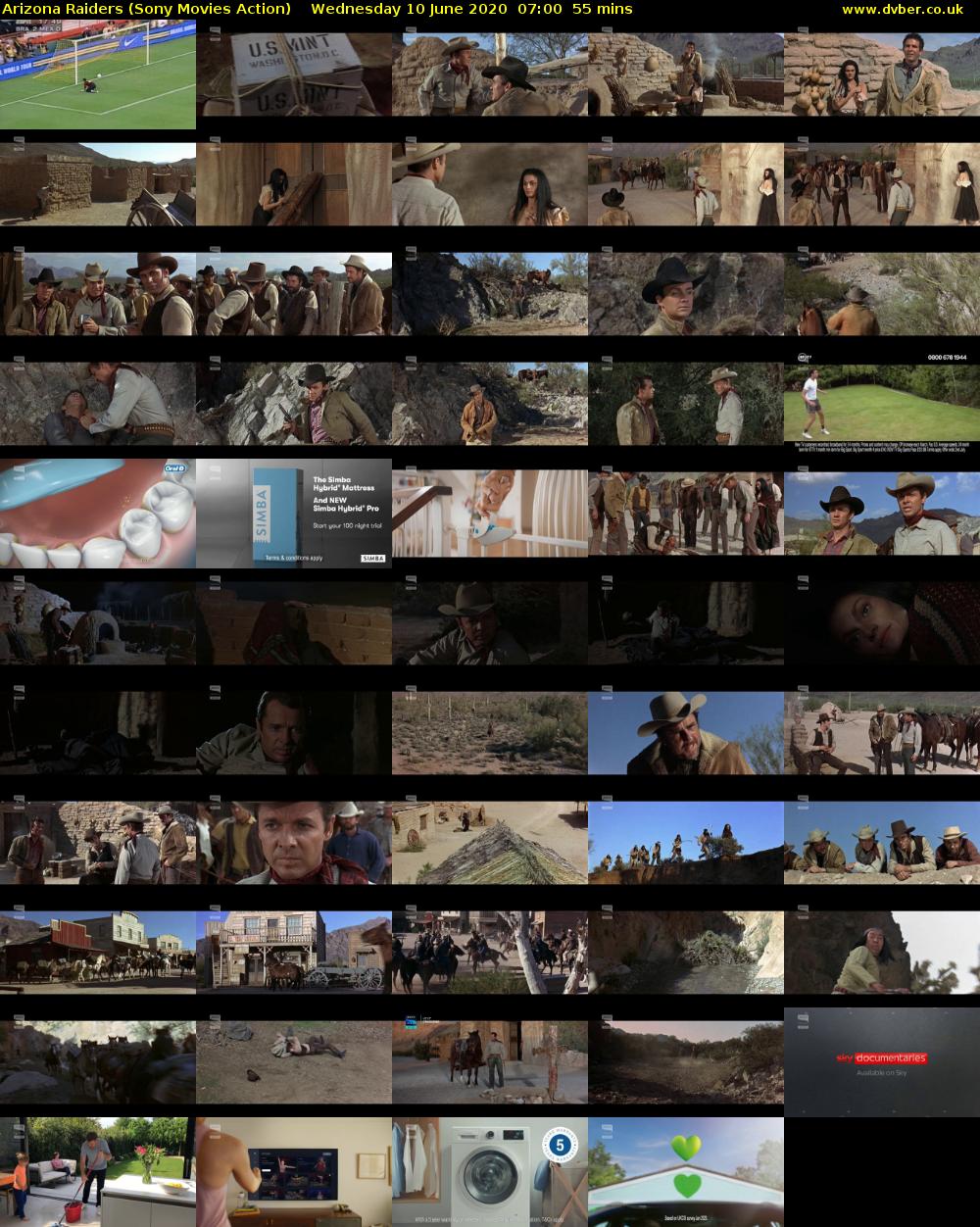 Arizona Raiders (Sony Movies Action) Wednesday 10 June 2020 07:00 - 07:55