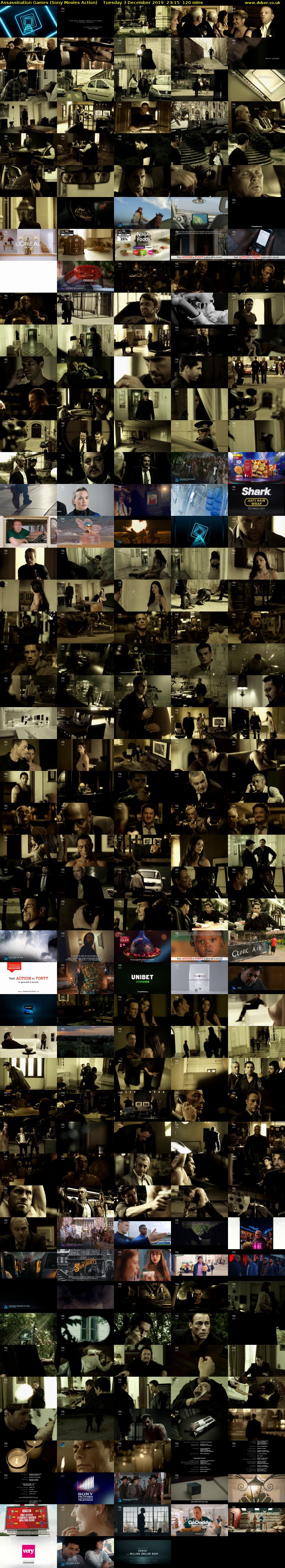 Assassination Games (Sony Movies Action) Tuesday 3 December 2019 23:15 - 01:15
