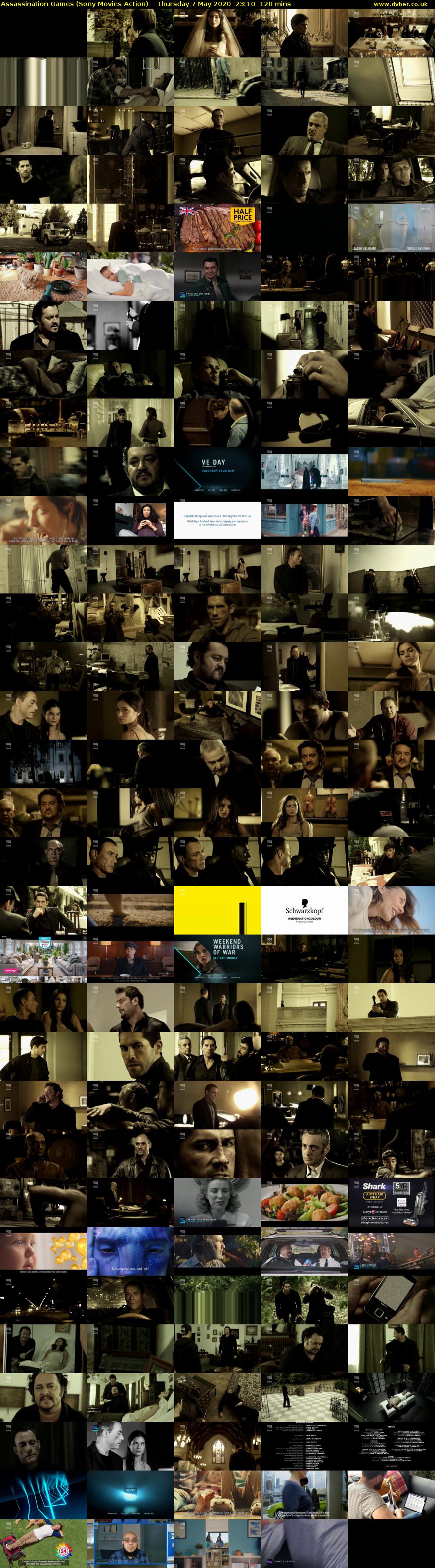 Assassination Games (Sony Movies Action) Thursday 7 May 2020 23:10 - 01:10