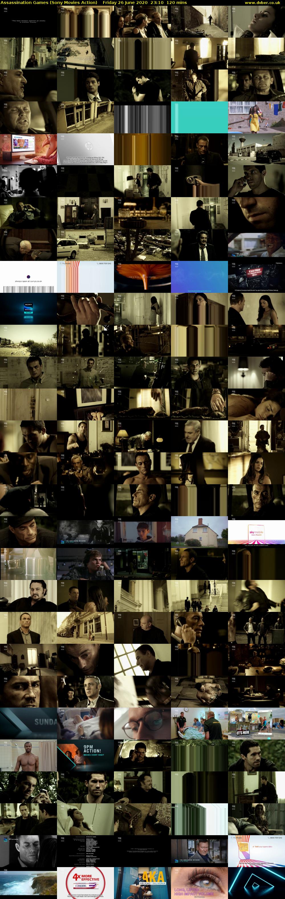 Assassination Games (Sony Movies Action) Friday 26 June 2020 23:10 - 01:10