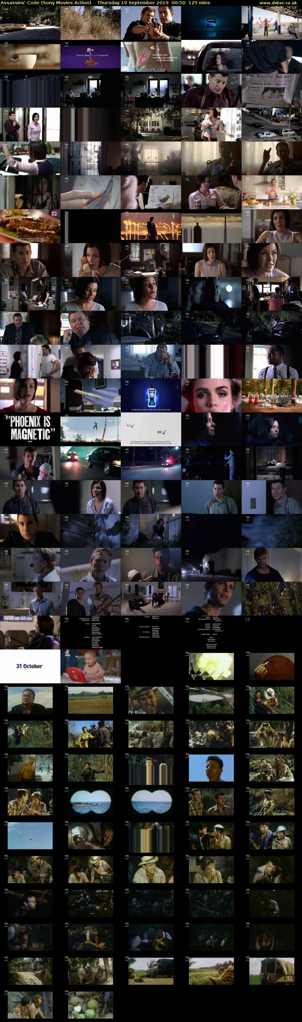 Assassins' Code (Sony Movies Action) Thursday 19 September 2019 00:50 - 02:55