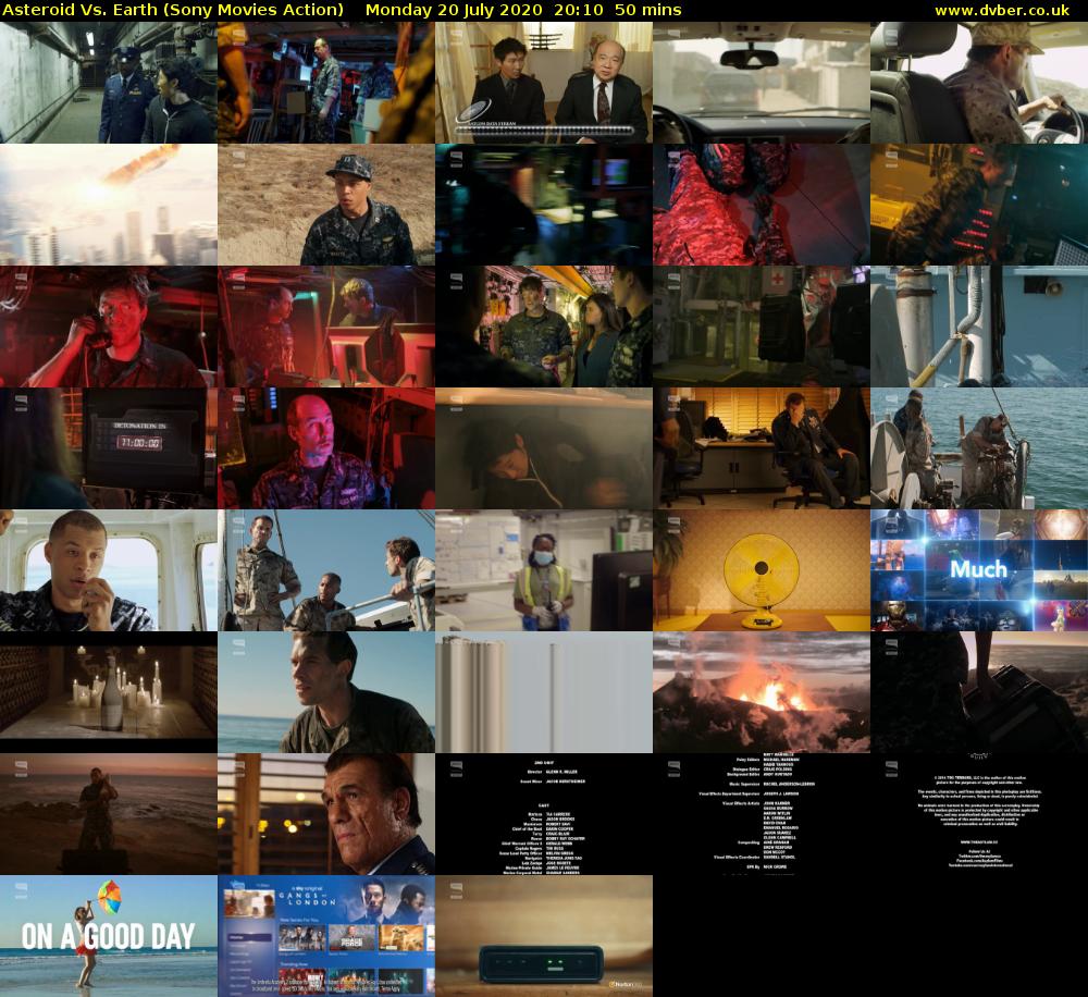 Asteroid Vs. Earth (Sony Movies Action) Monday 20 July 2020 20:10 - 21:00