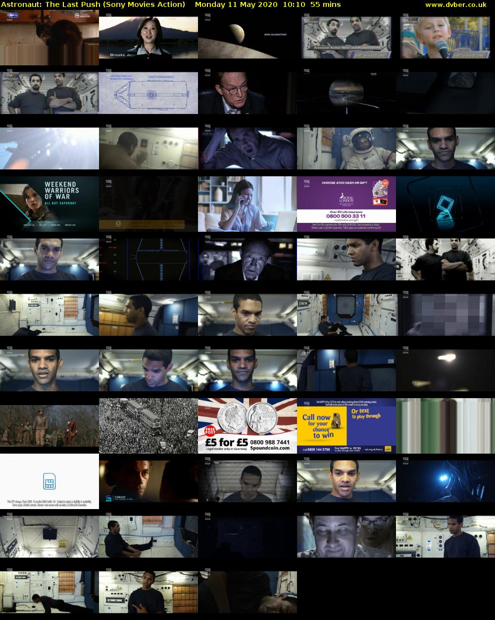 Astronaut: The Last Push (Sony Movies Action) Monday 11 May 2020 10:10 - 11:05