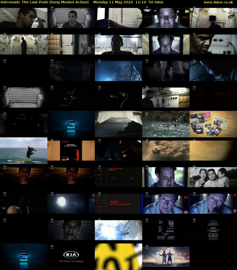 Astronaut: The Last Push (Sony Movies Action) Monday 11 May 2020 11:10 - 12:00