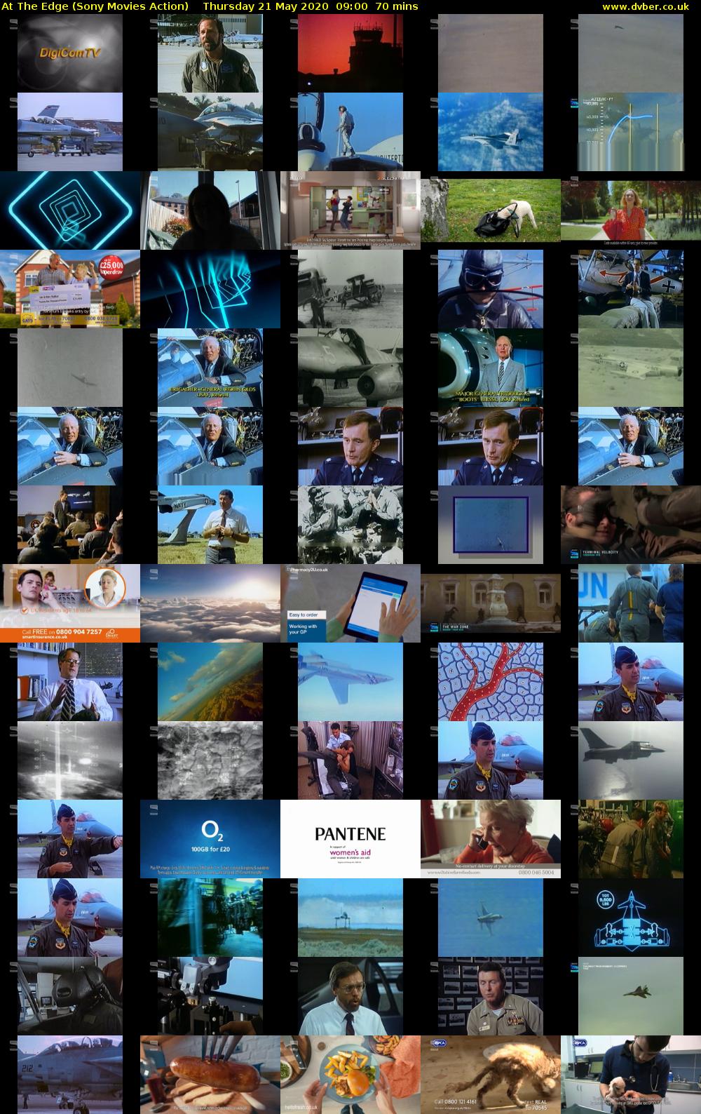 At The Edge (Sony Movies Action) Thursday 21 May 2020 09:00 - 10:10