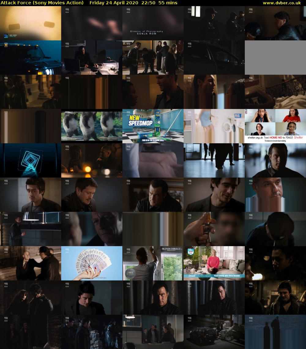 Attack Force (Sony Movies Action) Friday 24 April 2020 22:50 - 23:45
