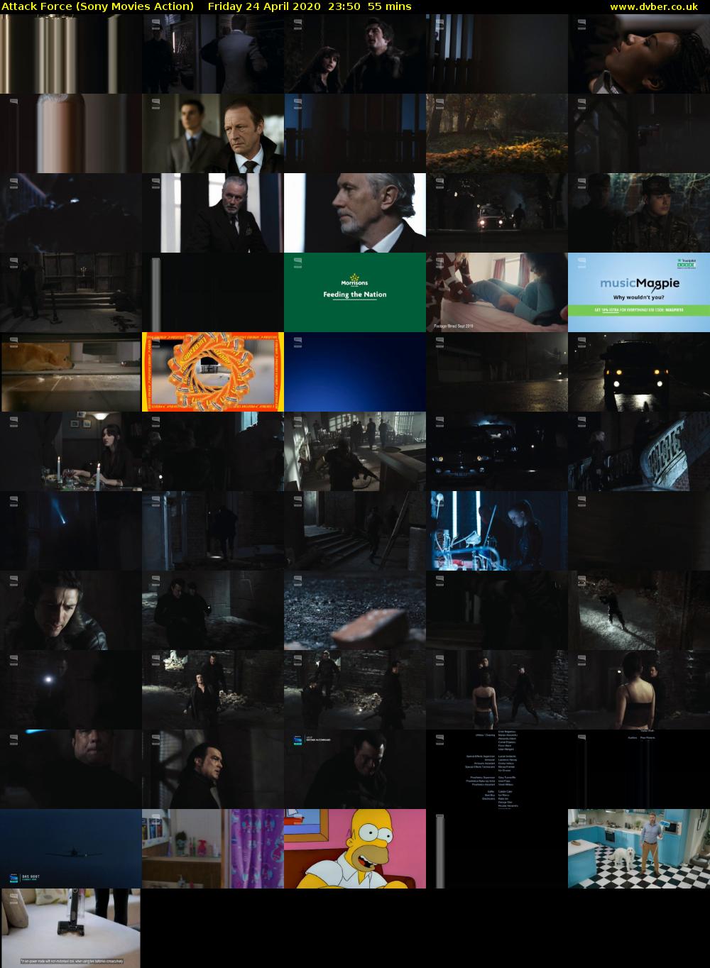 Attack Force (Sony Movies Action) Friday 24 April 2020 23:50 - 00:45