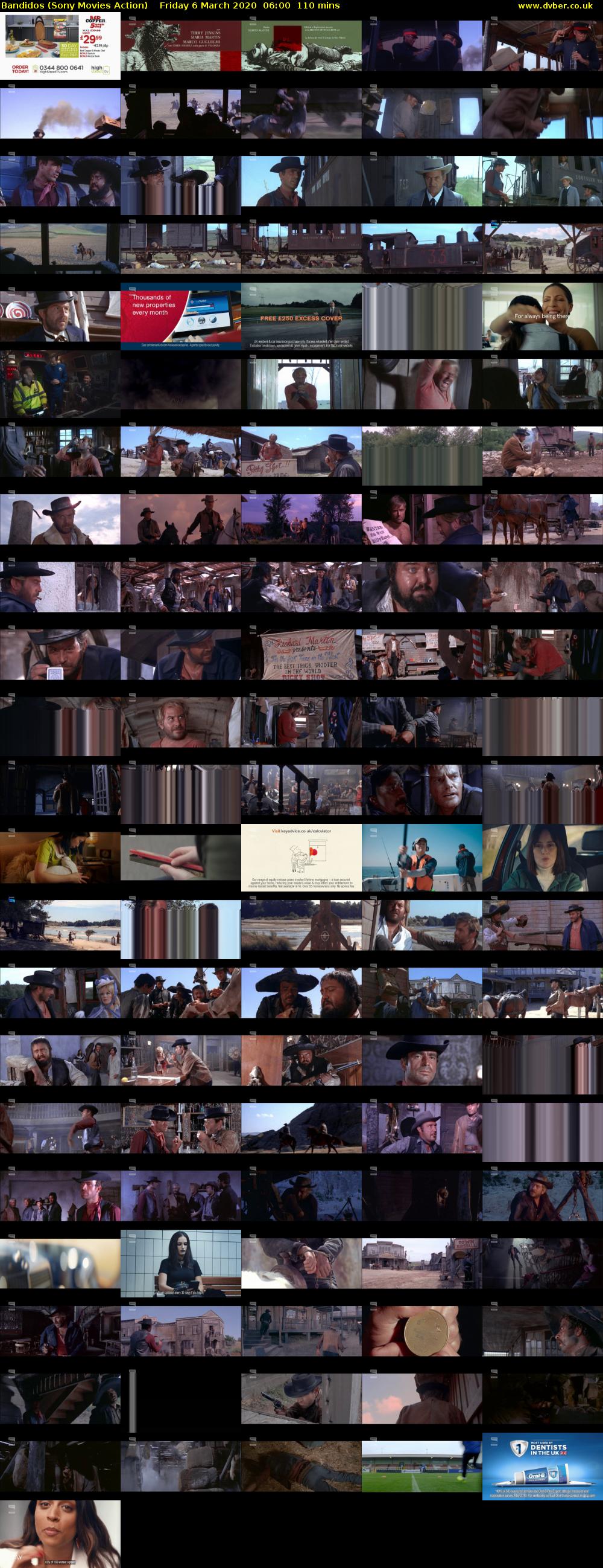 Bandidos (Sony Movies Action) Friday 6 March 2020 06:00 - 07:50