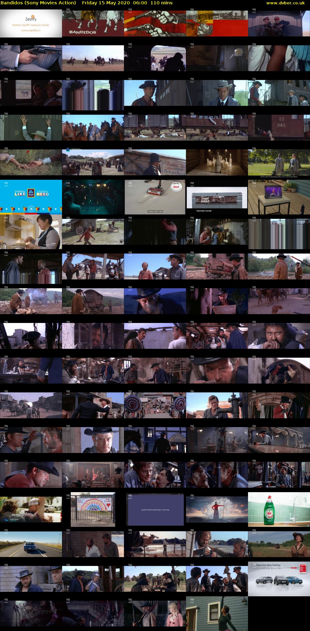 Bandidos (Sony Movies Action) Friday 15 May 2020 06:00 - 07:50
