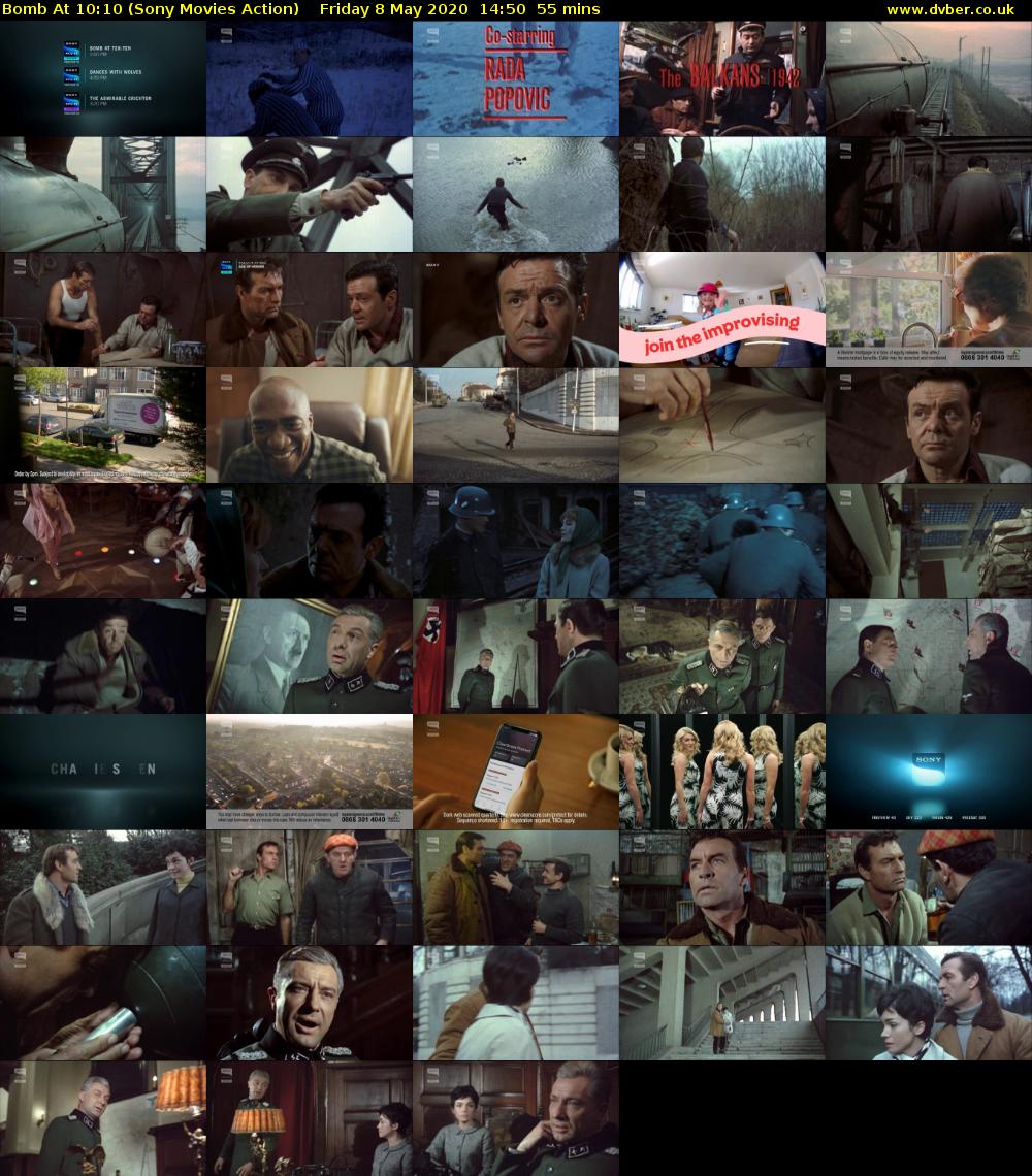 Bomb At 10:10 (Sony Movies Action) Friday 8 May 2020 14:50 - 15:45