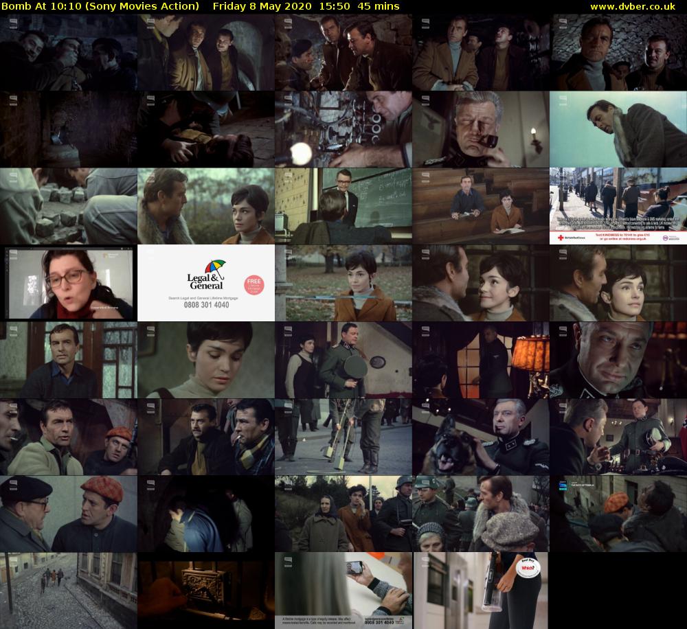 Bomb At 10:10 (Sony Movies Action) Friday 8 May 2020 15:50 - 16:35