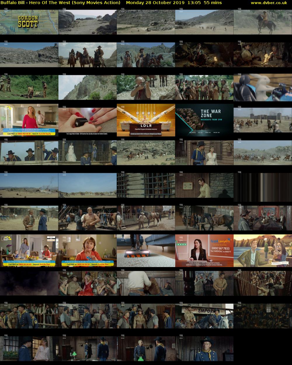 Buffalo Bill - Hero Of The West (Sony Movies Action) Monday 28 October 2019 13:05 - 14:00