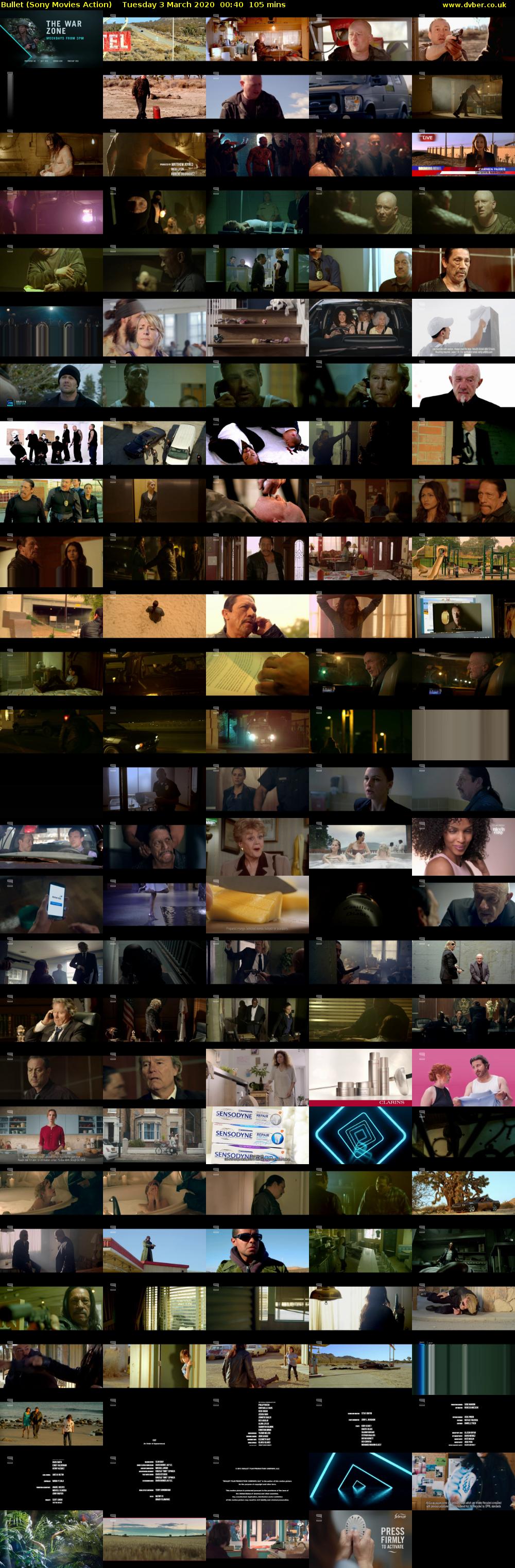 Bullet (Sony Movies Action) Tuesday 3 March 2020 00:40 - 02:25