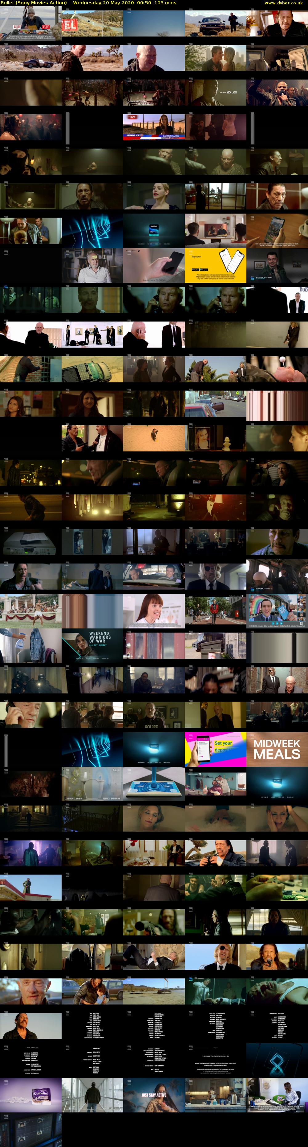 Bullet (Sony Movies Action) Wednesday 20 May 2020 00:50 - 02:35