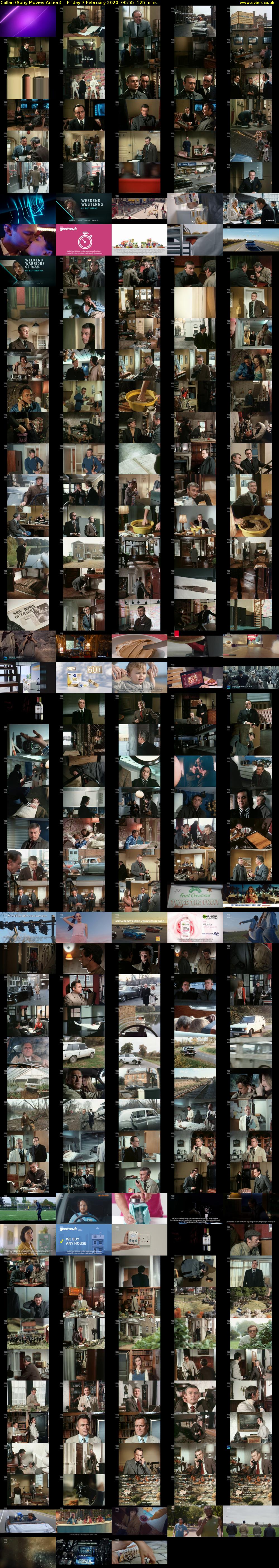 Callan (Sony Movies Action) Friday 7 February 2020 00:55 - 03:00
