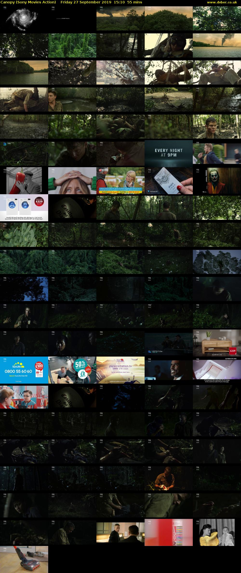 Canopy (Sony Movies Action) Friday 27 September 2019 15:10 - 16:05