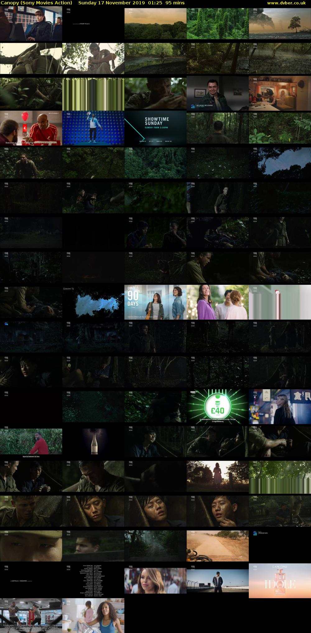 Canopy (Sony Movies Action) Sunday 17 November 2019 01:25 - 03:00