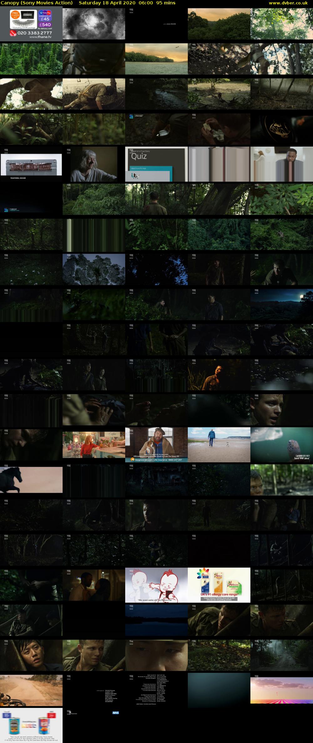 Canopy (Sony Movies Action) Saturday 18 April 2020 06:00 - 07:35