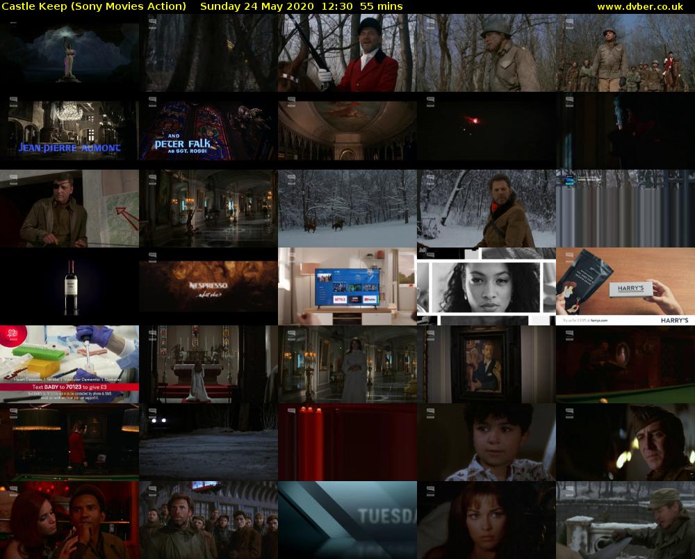 Castle Keep (Sony Movies Action) Sunday 24 May 2020 12:30 - 13:25
