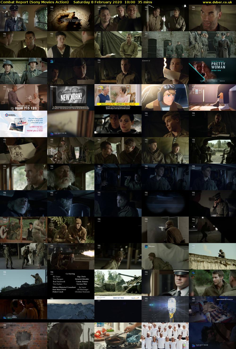 Combat Report (Sony Movies Action) Saturday 8 February 2020 10:00 - 10:35