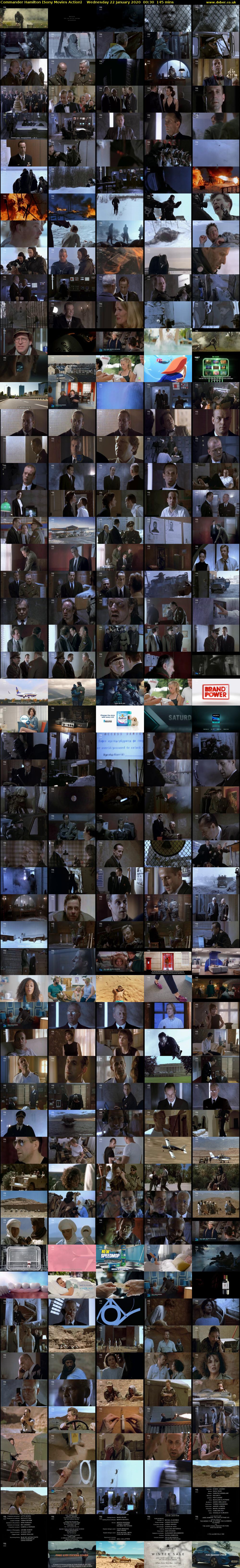 Commander Hamilton (Sony Movies Action) Wednesday 22 January 2020 00:30 - 02:55