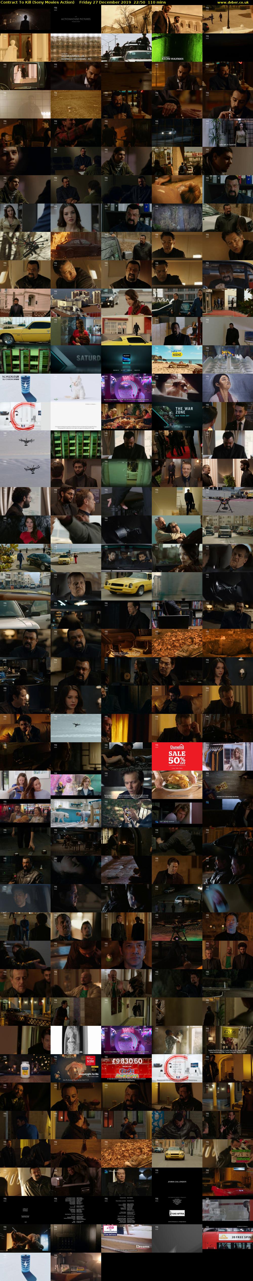 Contract To Kill (Sony Movies Action) Friday 27 December 2019 22:50 - 00:40