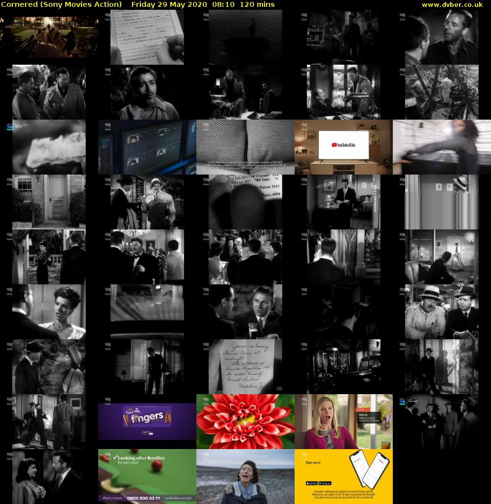 Cornered (Sony Movies Action) Friday 29 May 2020 08:10 - 10:10