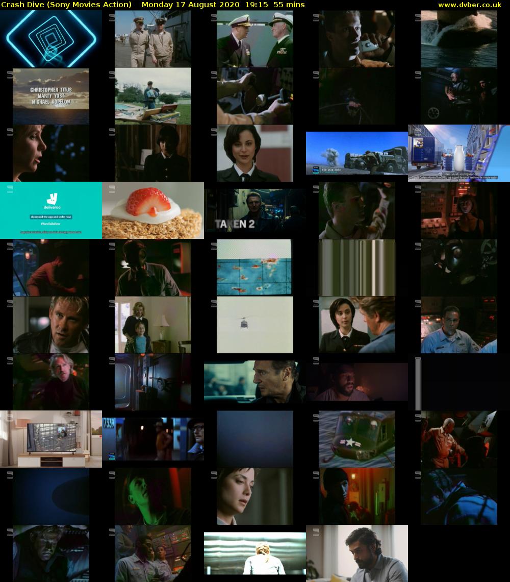 Crash Dive (Sony Movies Action) Monday 17 August 2020 19:15 - 20:10