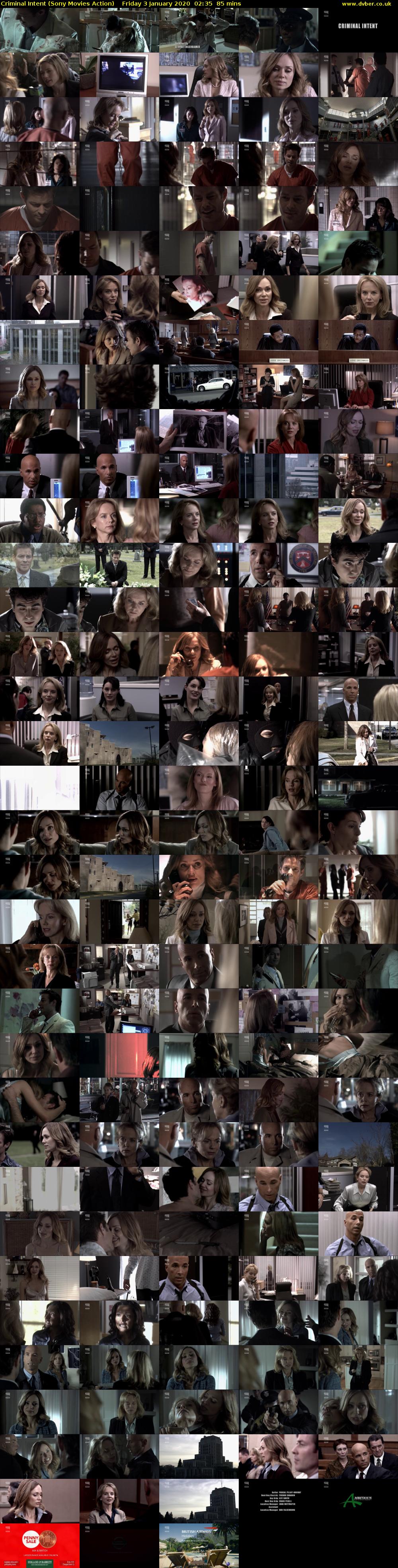 Criminal Intent (Sony Movies Action) Friday 3 January 2020 02:35 - 04:00