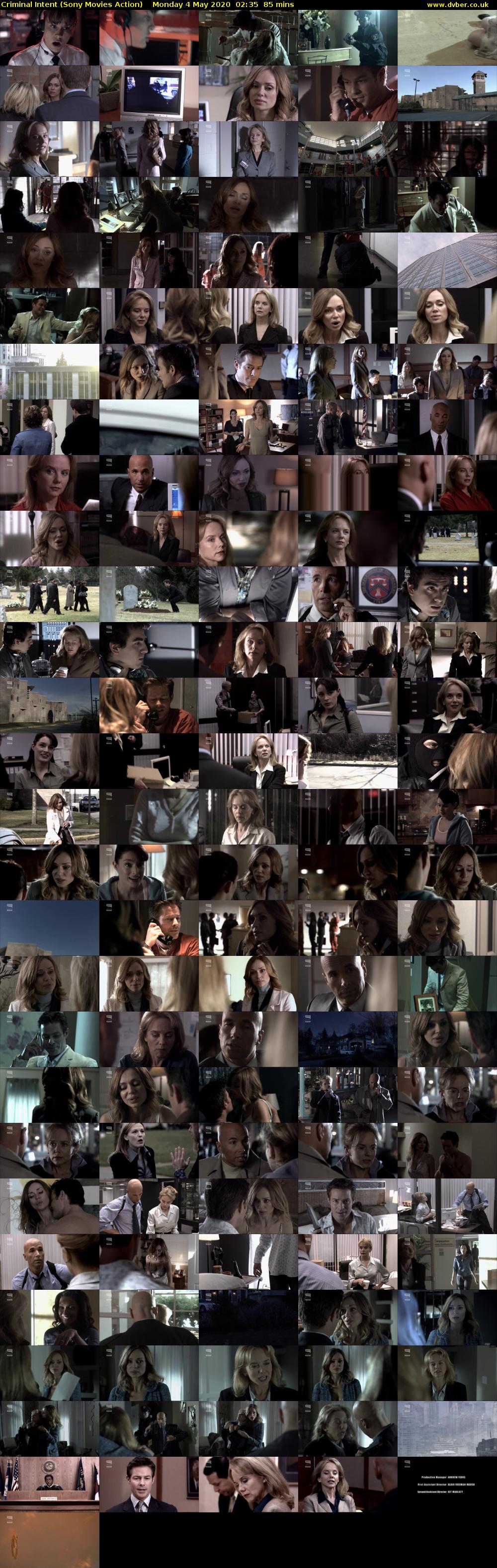 Criminal Intent (Sony Movies Action) Monday 4 May 2020 02:35 - 04:00
