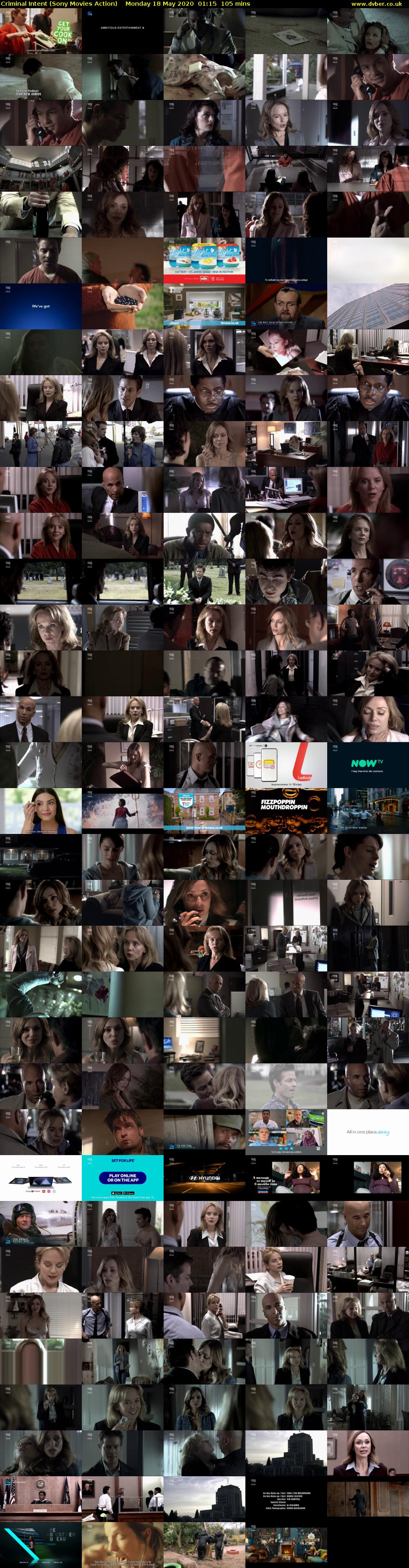 Criminal Intent (Sony Movies Action) Monday 18 May 2020 01:15 - 03:00