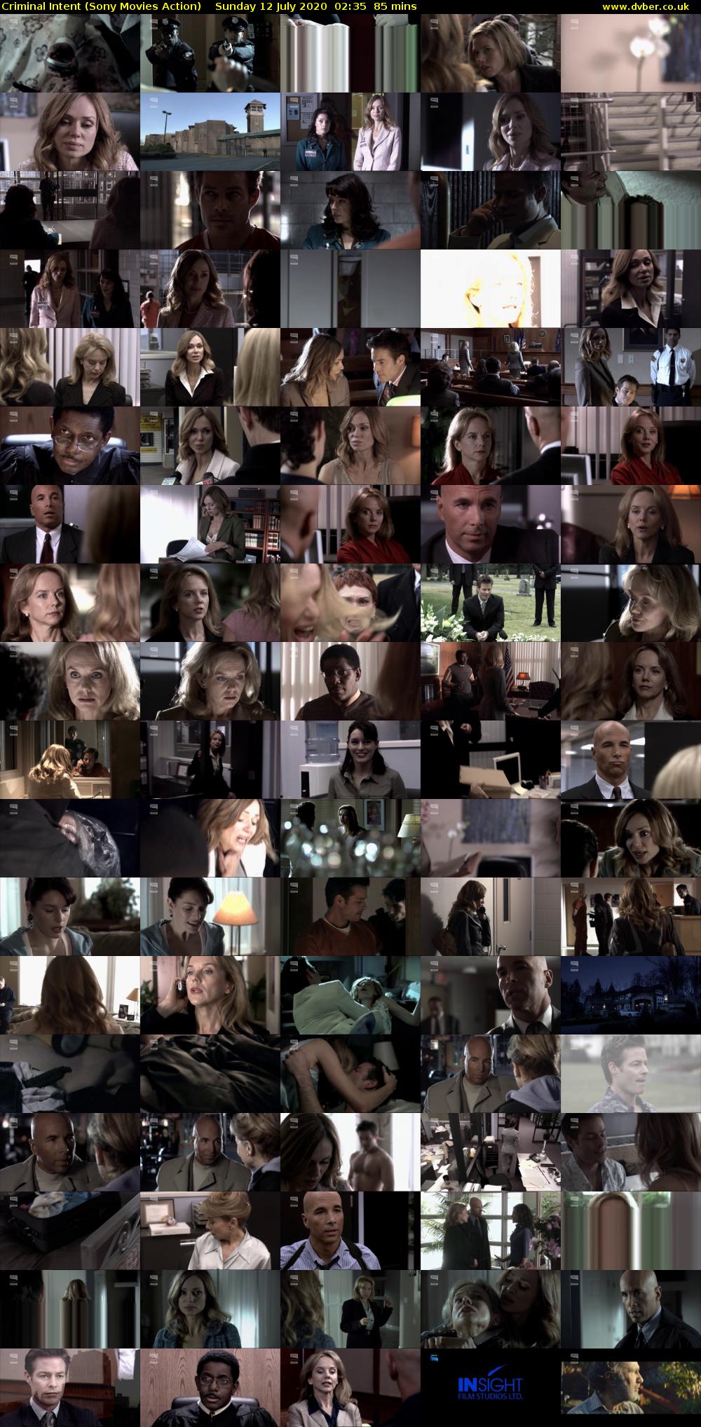 Criminal Intent (Sony Movies Action) Sunday 12 July 2020 02:35 - 04:00