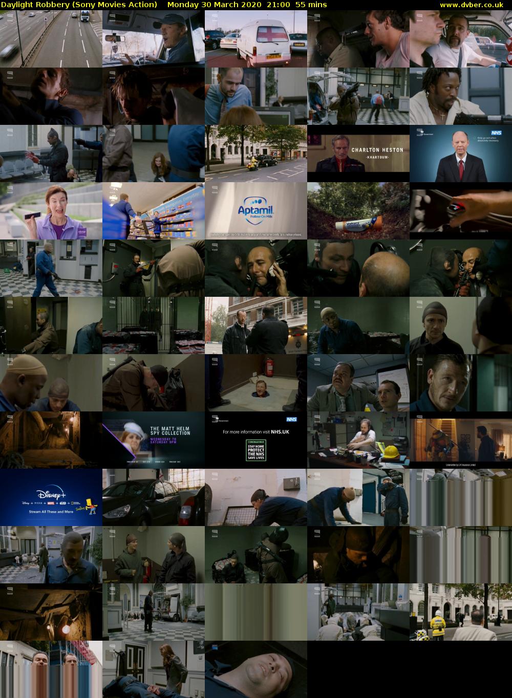 Daylight Robbery (Sony Movies Action) Monday 30 March 2020 21:00 - 21:55