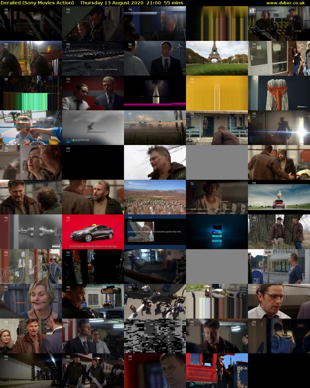 Derailed (Sony Movies Action) Thursday 13 August 2020 21:00 - 21:55
