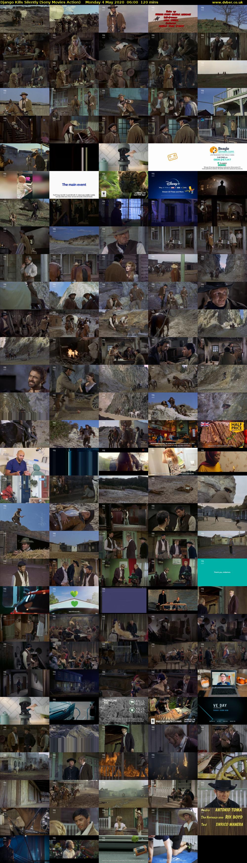 Django Kills Silently (Sony Movies Action) Monday 4 May 2020 06:00 - 08:00