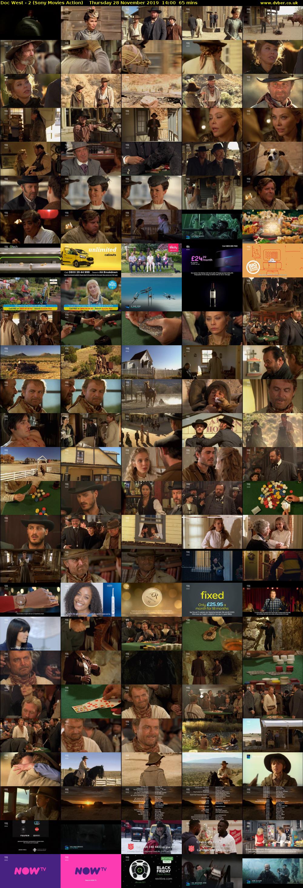 Doc West - 2 (Sony Movies Action) Thursday 28 November 2019 14:00 - 15:05