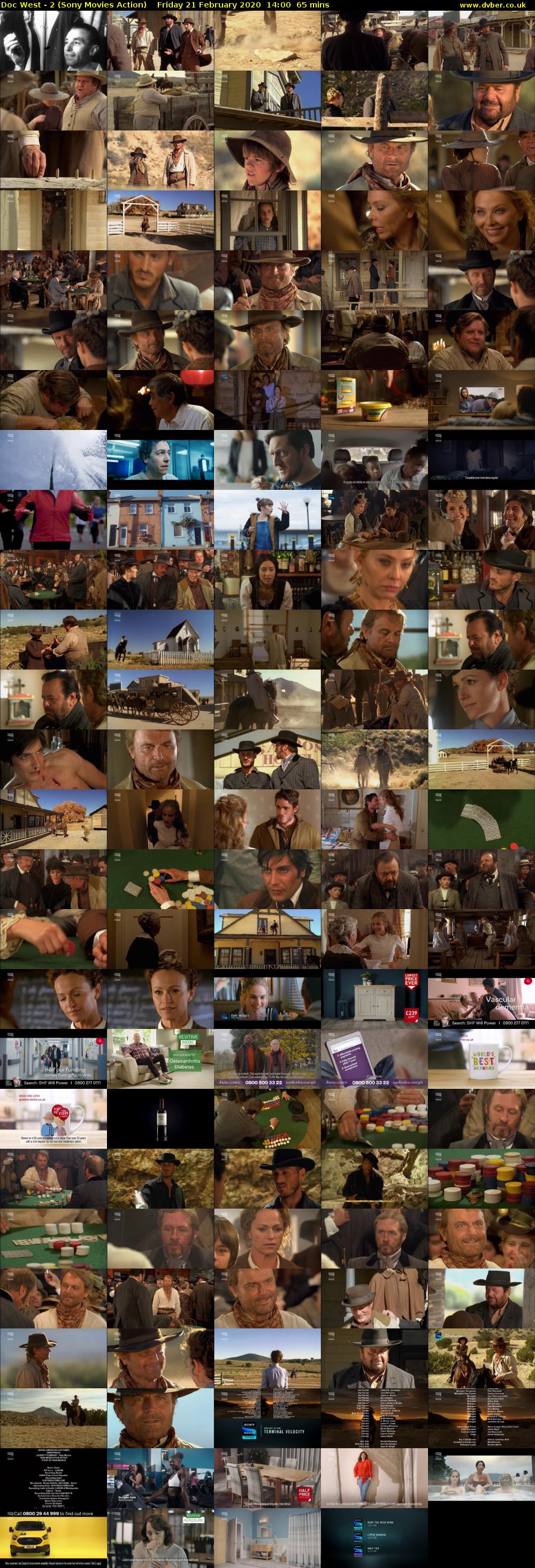 Doc West - 2 (Sony Movies Action) Friday 21 February 2020 14:00 - 15:05