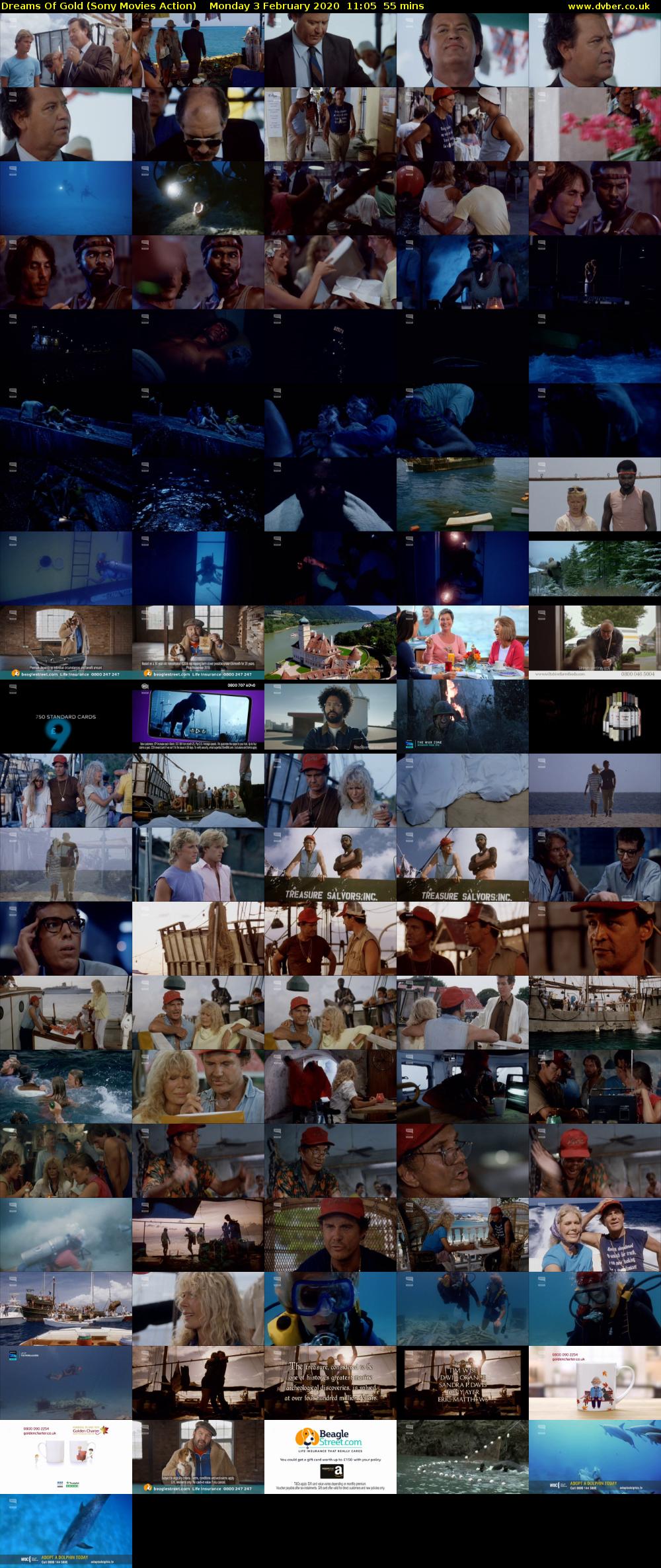 Dreams Of Gold (Sony Movies Action) Monday 3 February 2020 11:05 - 12:00