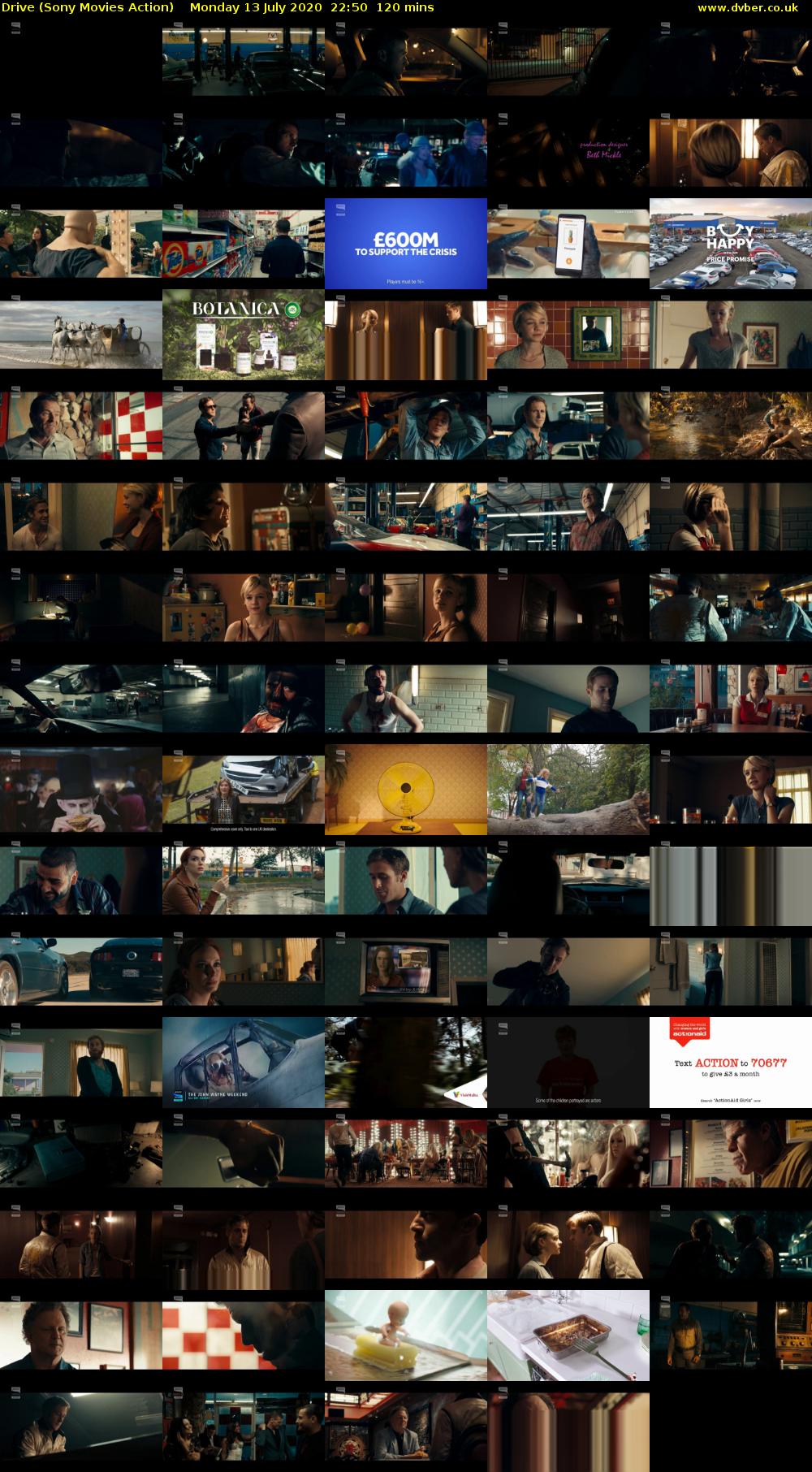 Drive (Sony Movies Action) Monday 13 July 2020 22:50 - 00:50