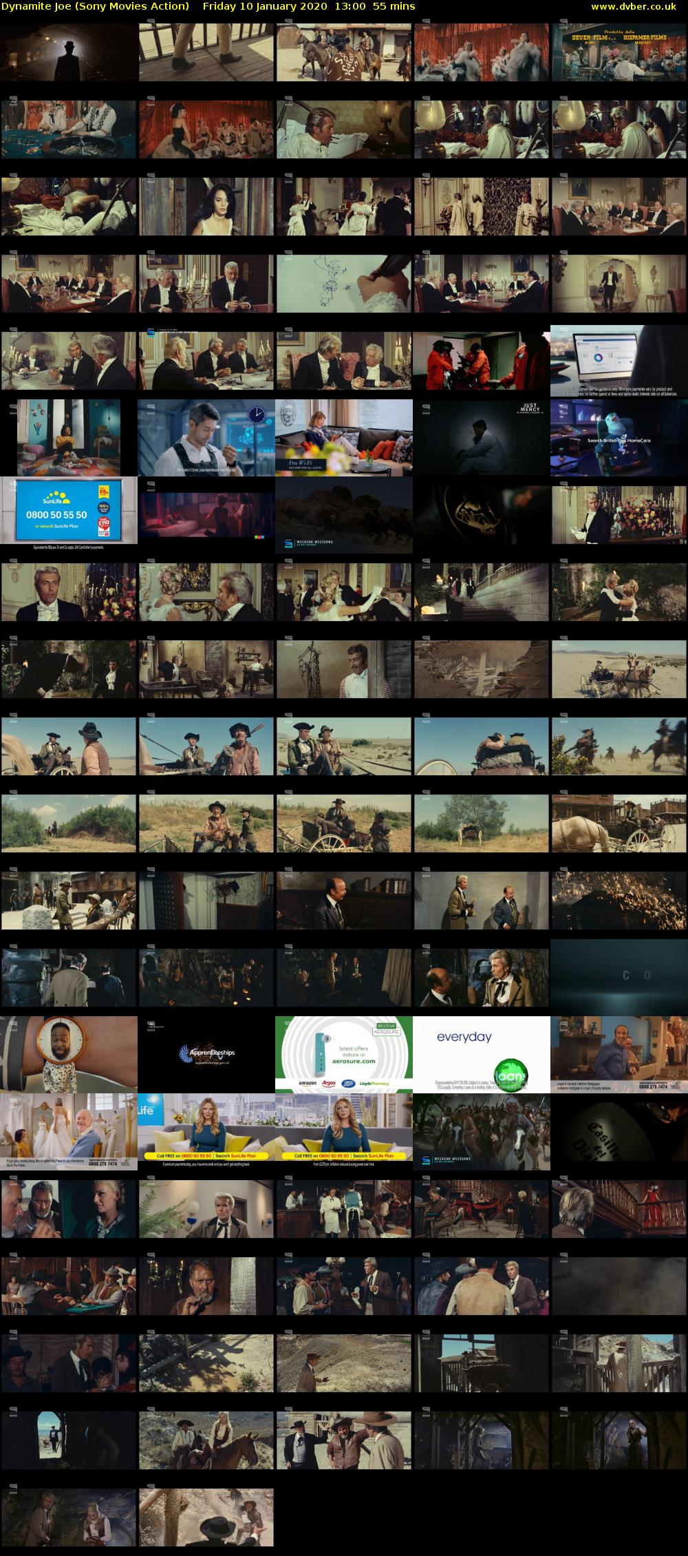 Dynamite Joe (Sony Movies Action) Friday 10 January 2020 13:00 - 13:55