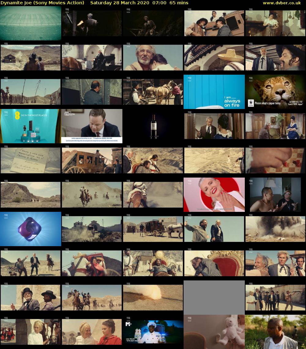 Dynamite Joe (Sony Movies Action) Saturday 28 March 2020 07:00 - 08:05