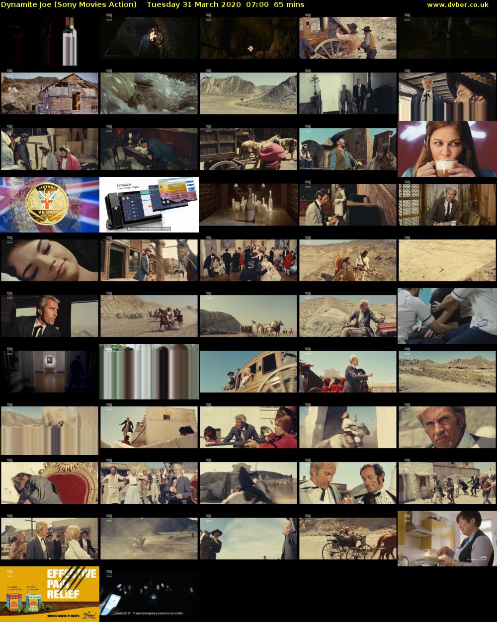 Dynamite Joe (Sony Movies Action) Tuesday 31 March 2020 07:00 - 08:05