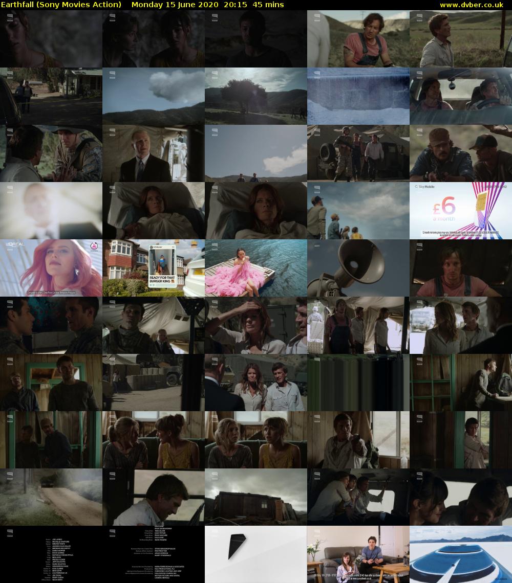 Earthfall (Sony Movies Action) Monday 15 June 2020 20:15 - 21:00