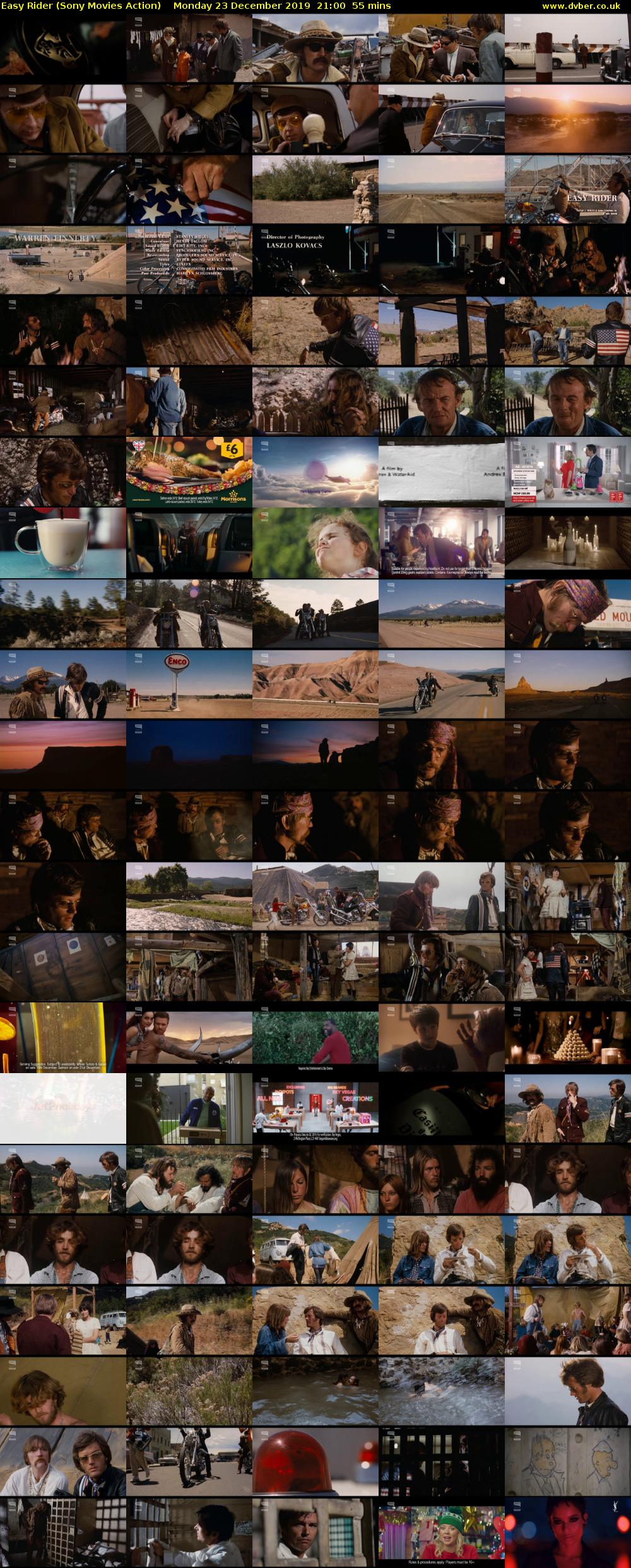 Easy Rider (Sony Movies Action) Monday 23 December 2019 21:00 - 21:55