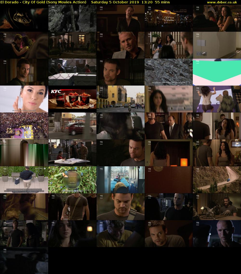 El Dorado - City Of Gold (Sony Movies Action) Saturday 5 October 2019 13:20 - 14:15