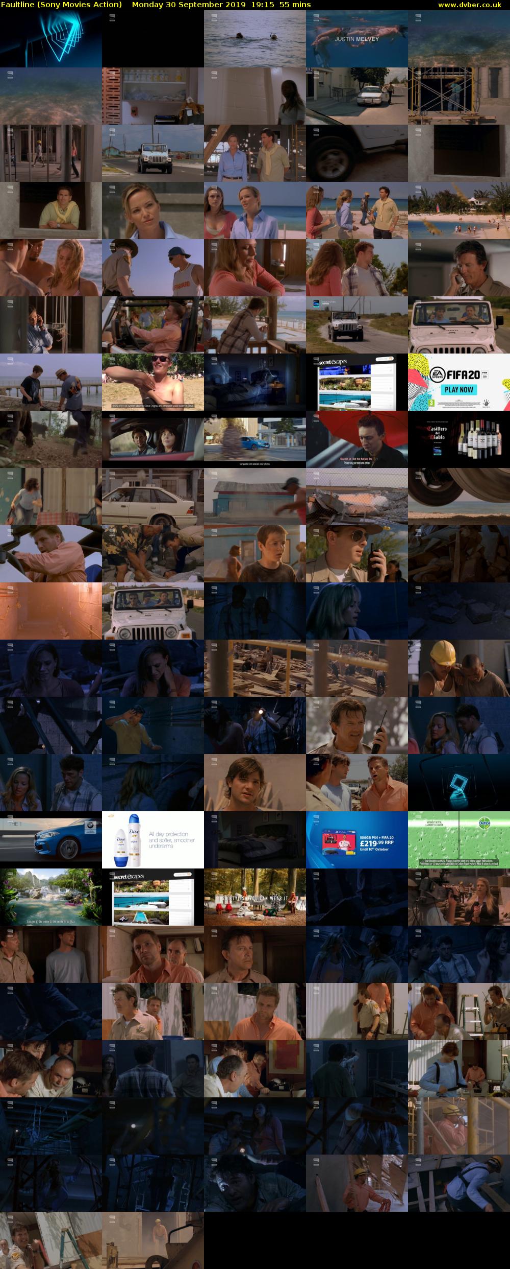 Faultline (Sony Movies Action) Monday 30 September 2019 19:15 - 20:10