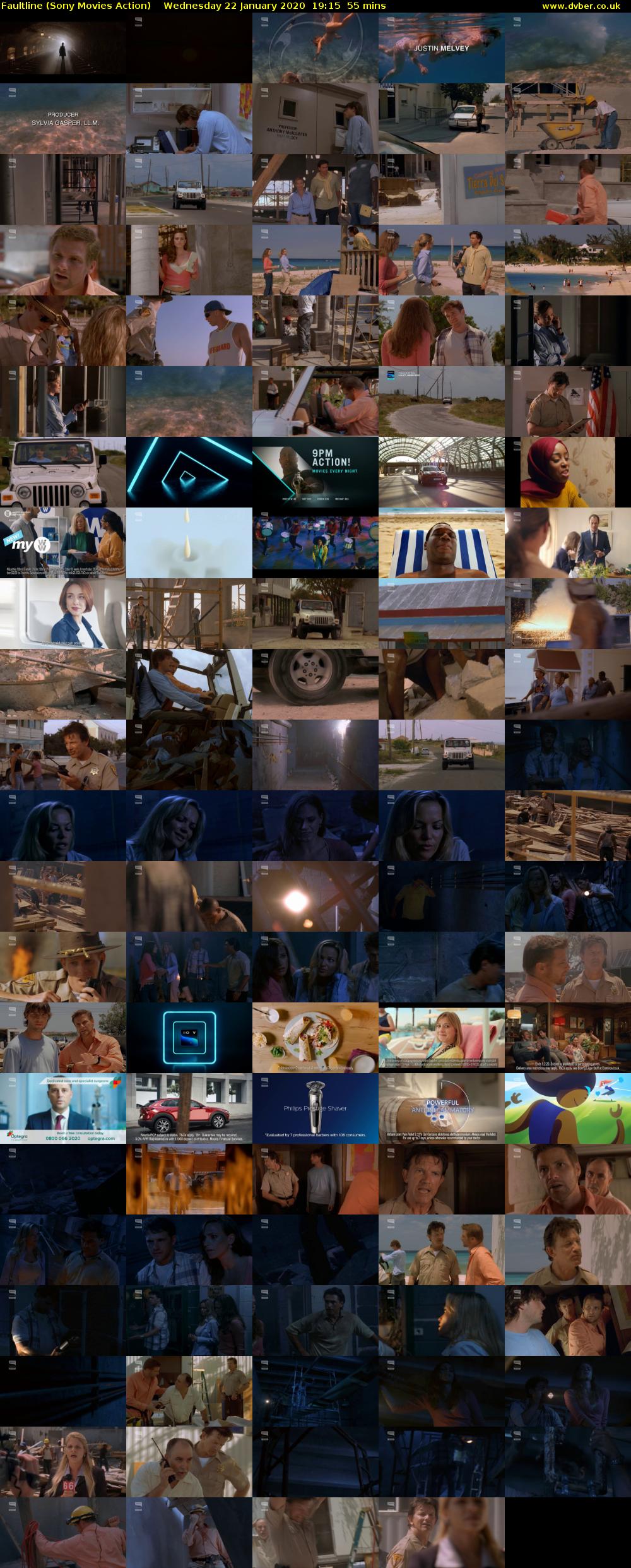 Faultline (Sony Movies Action) Wednesday 22 January 2020 19:15 - 20:10