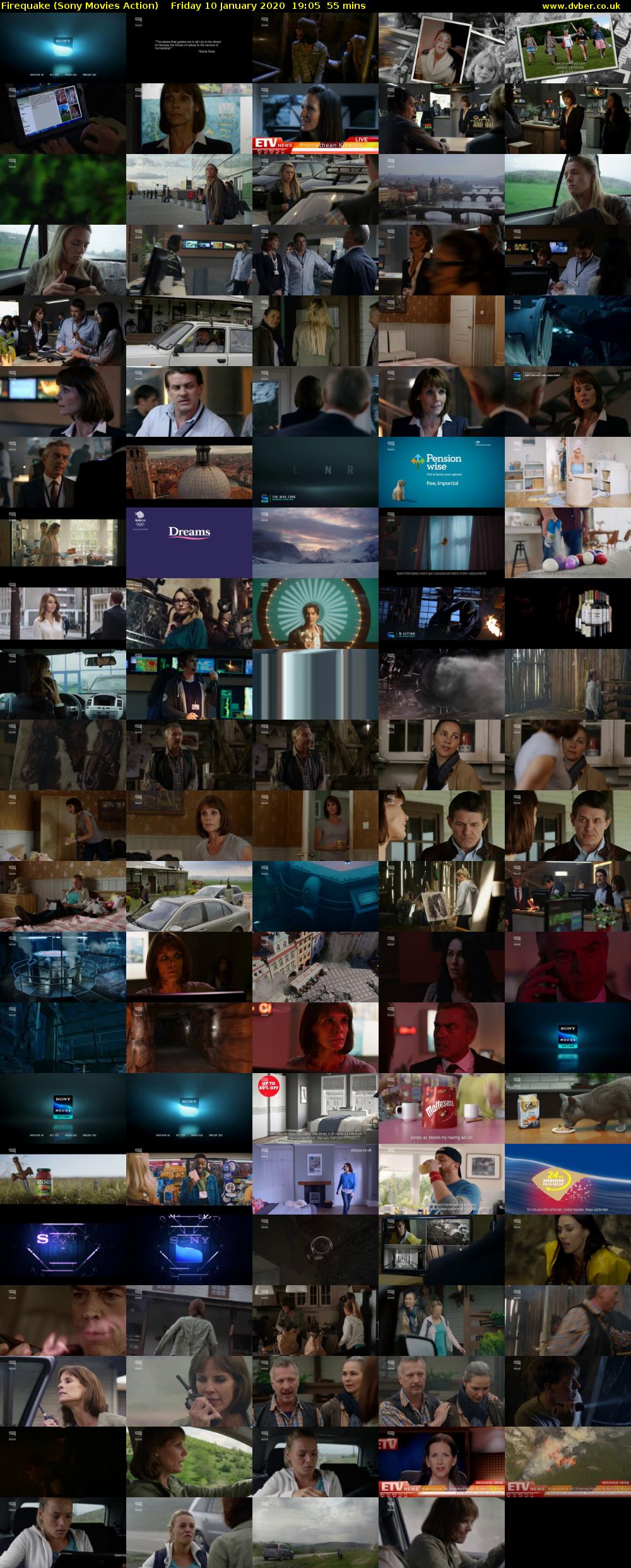 Firequake (Sony Movies Action) Friday 10 January 2020 19:05 - 20:00