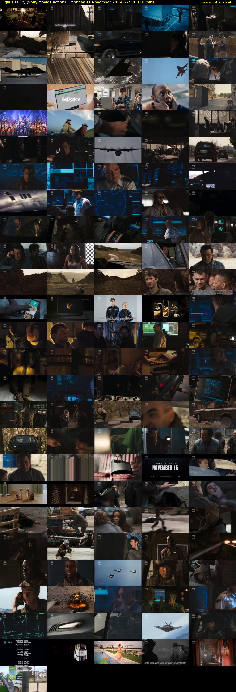 Flight Of Fury (Sony Movies Action) Monday 11 November 2019 22:50 - 00:40